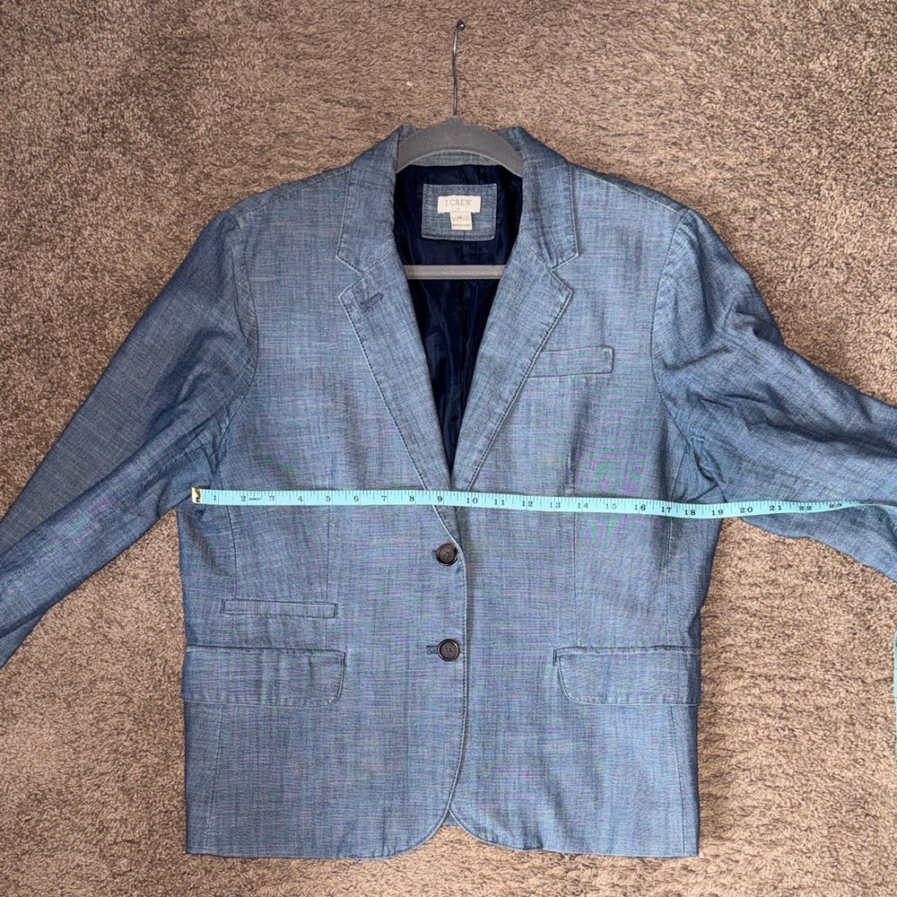 J. Crew Denim Blue Jacket - Picture 4 of 5